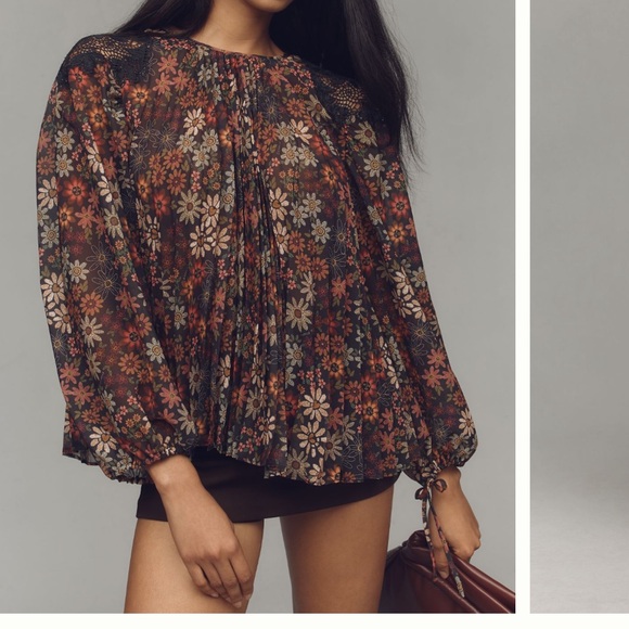 Farm Rio for Anthropologie Top Size Small - Picture 2 of 13